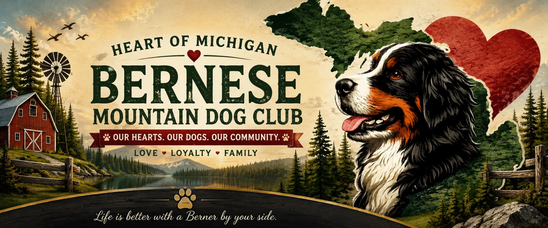 Heart of Michigan Bernese Mountain Dog Club